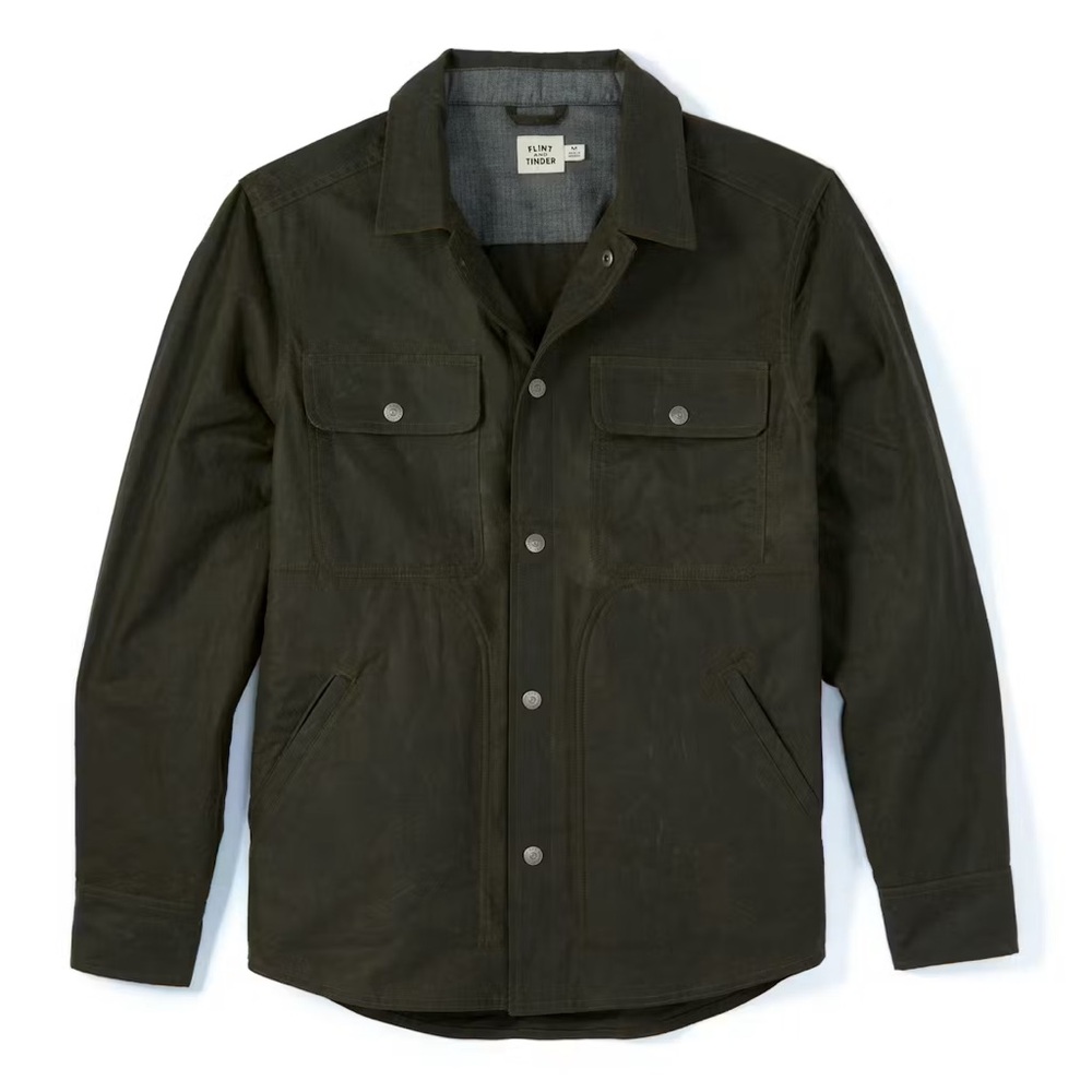 Bighorn Waxed Shirt Jacket (Sold Out) / Forrest - Medium